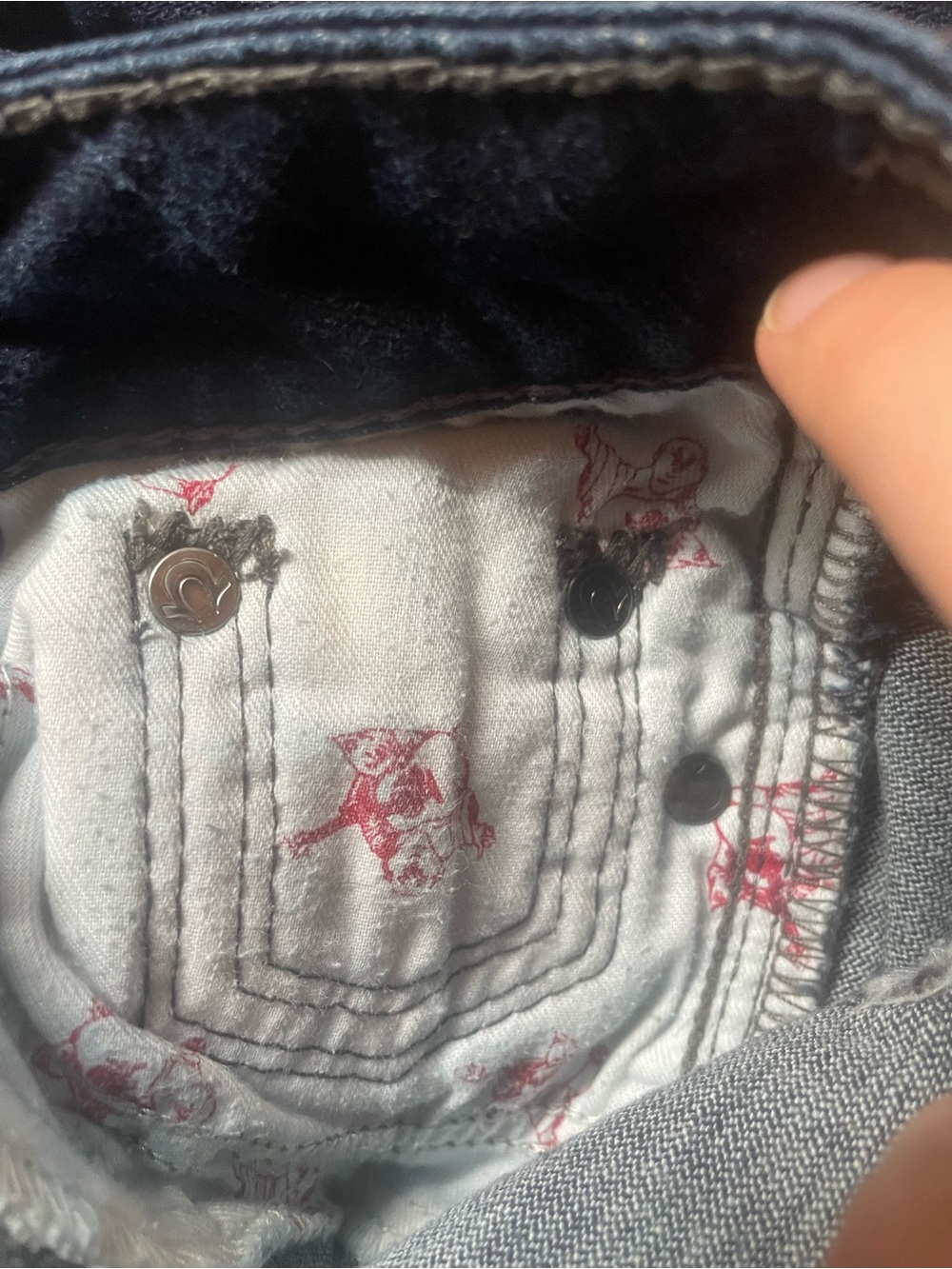 **Rare**True Religion Joey Big T Y2K - Picture 6 of 7